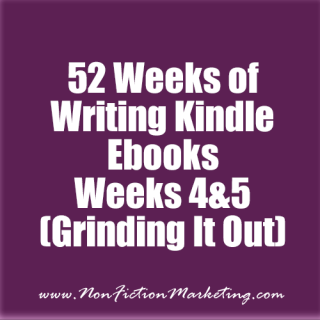 52 Weeks of Kindle Ebooks - Weeks 4 and 5